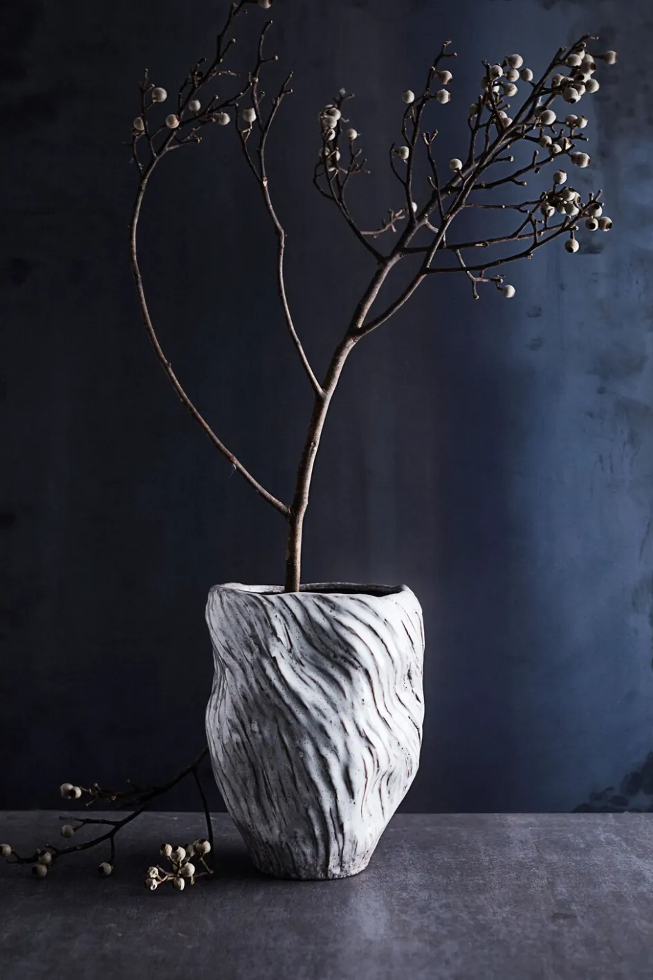 Best Muubs Mud Vase H25 cm, Østers