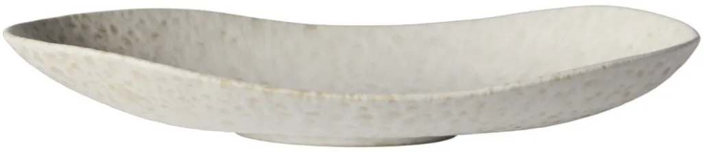 Outlet Tega Serveringsfad 18,5x33 cm, Creme Spisestue|Fade