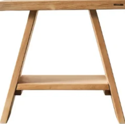 Online Tera Taburet H45 cm, Teak Stole