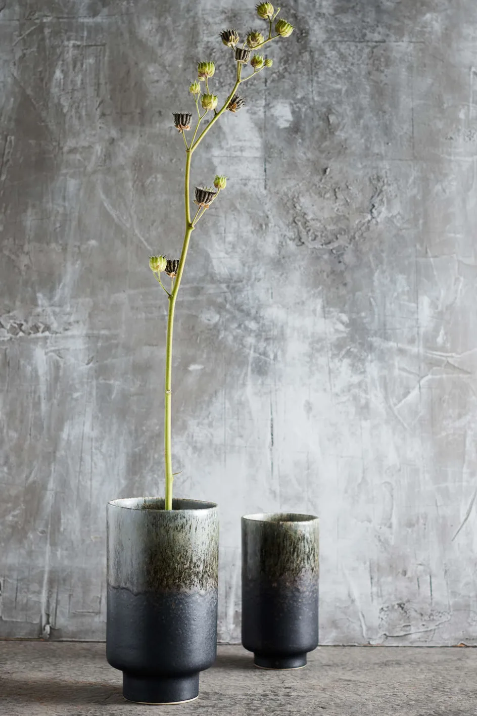 New Muubs Lago Vase H, Forest Green