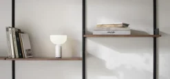 New Kizu Trådløs Bordlampe H24 cm, Hvid Marmor Lamper Til Soveværelset|Bordlamper