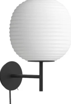 Online Lantern Væglampe Ø25 cm, Hvid Lamper Til Soveværelset|Lamper Til Køkkenet
