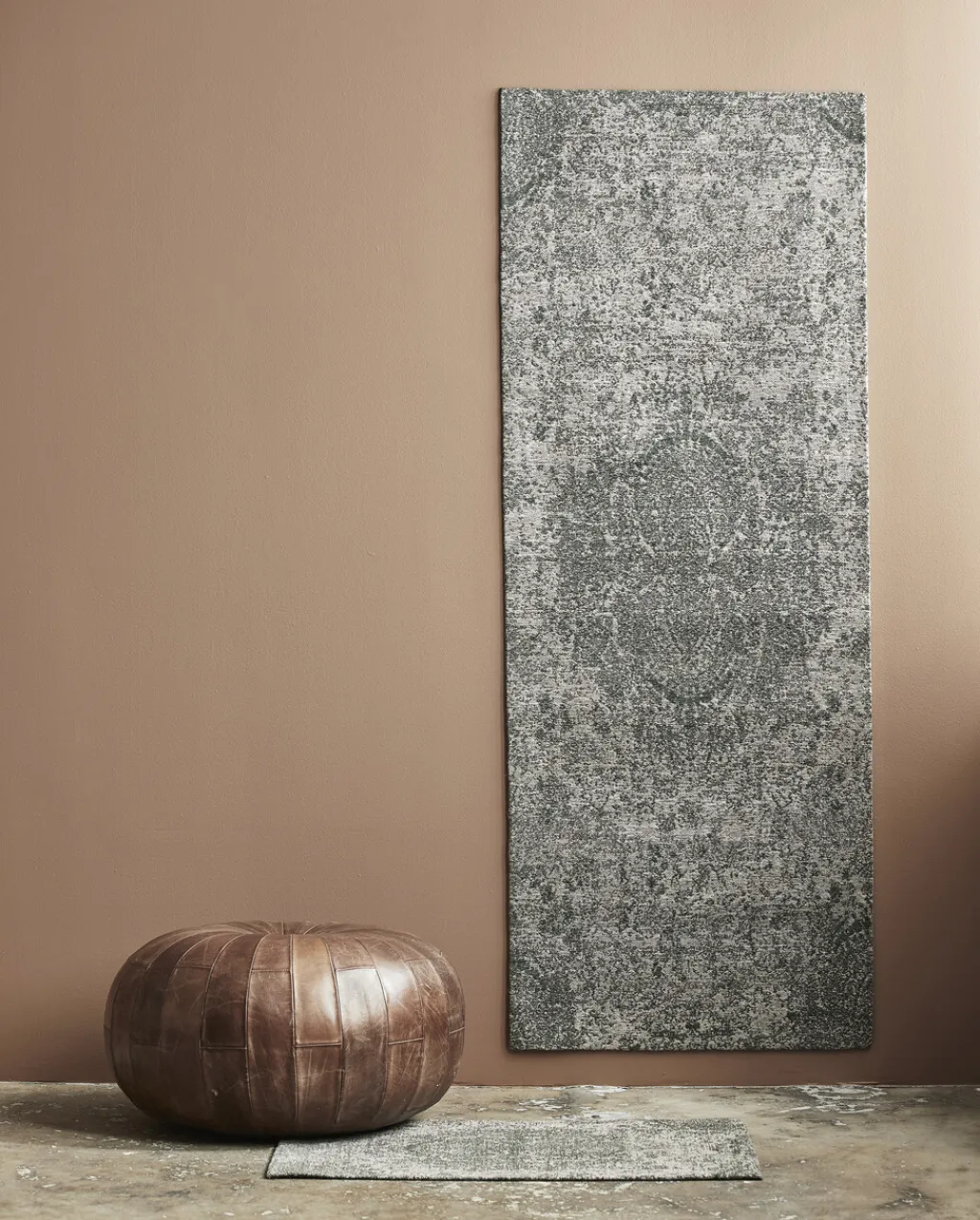 Nordal Entre|Tæpper Og Måtter > Aria Jacquardvævet Tæppe 75x200 cm, Grøn/Beige