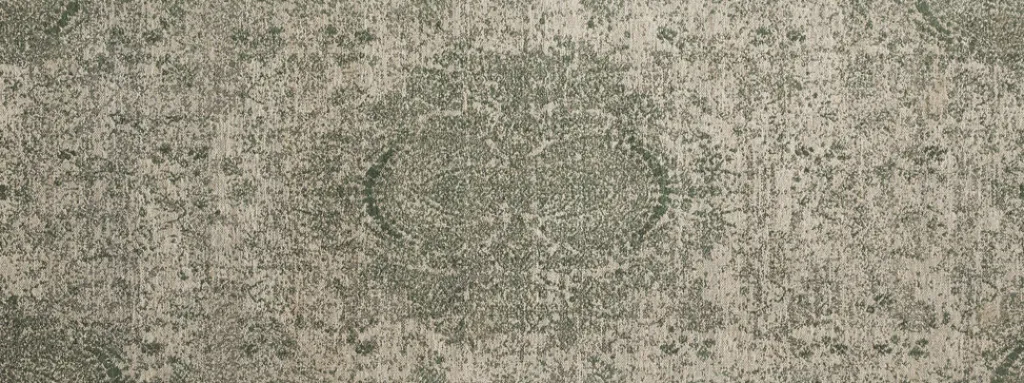 Nordal Entre|Tæpper Og Måtter > Aria Jacquardvævet Tæppe 75x200 cm, Grøn/Beige
