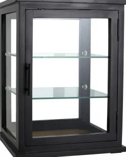 New Nordal Arno Glasmontre 50x37 cm, Sort/Natur