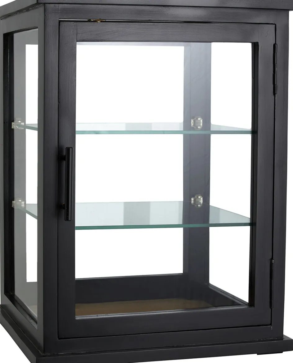 New Nordal Arno Glasmontre 50x37 cm, Sort/Natur