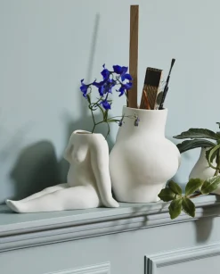 Best Nordal Avaji Vase H, Hvid