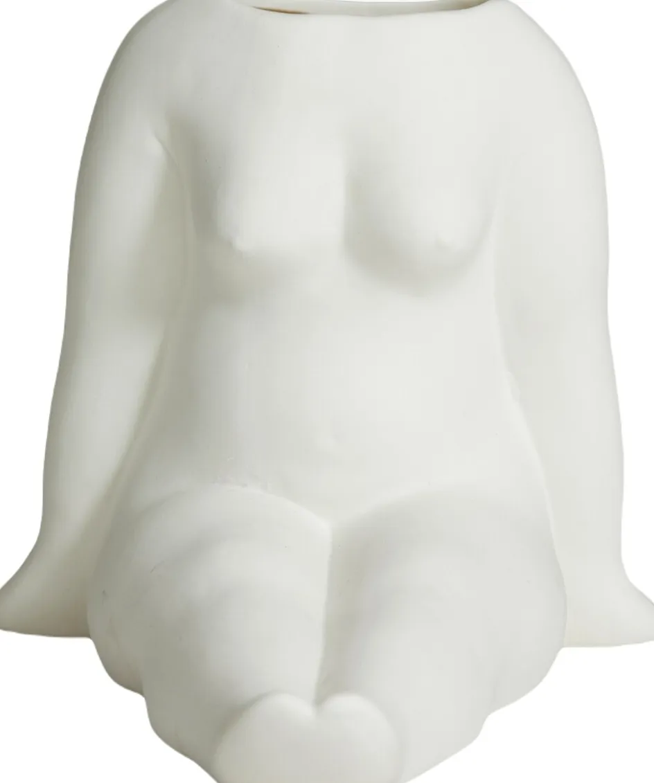 Best Nordal Avaji Vase H, Hvid