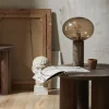 Nordal Bes Bordlampe H45 cm, Røgfarvet/Brun
