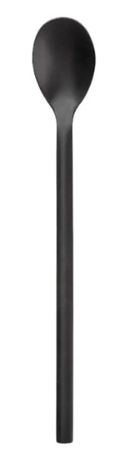 Nordal Teskeer > Café Latte-ske 19 cm, Mat Sort