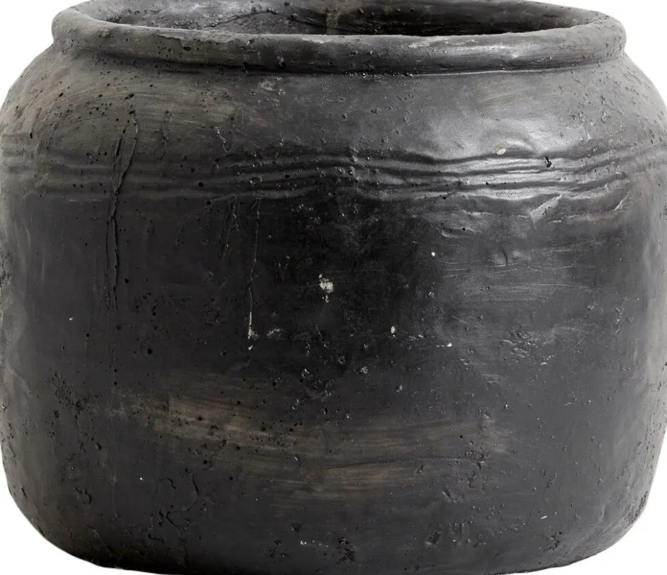 Outlet Nordal Cira Urtepotte H18 cm, Sort