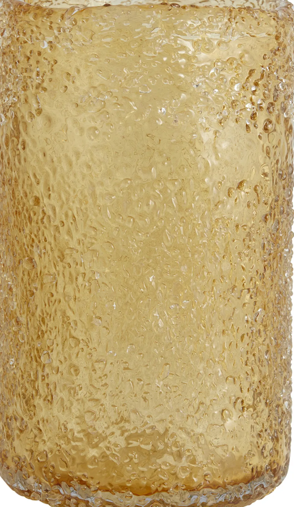 Best Nordal Clyde Vase H25 cm, Ravgul