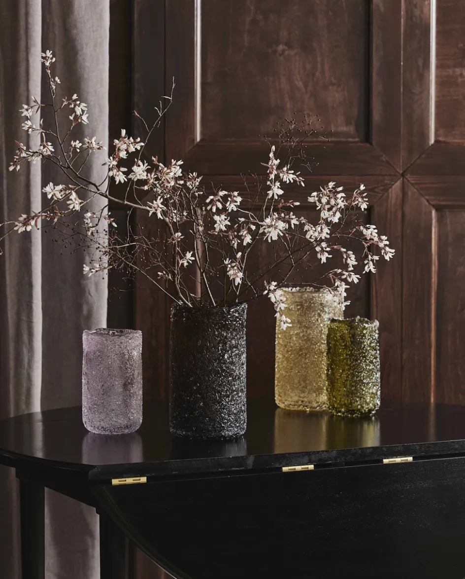 Best Nordal Clyde Vase H25 cm, Ravgul