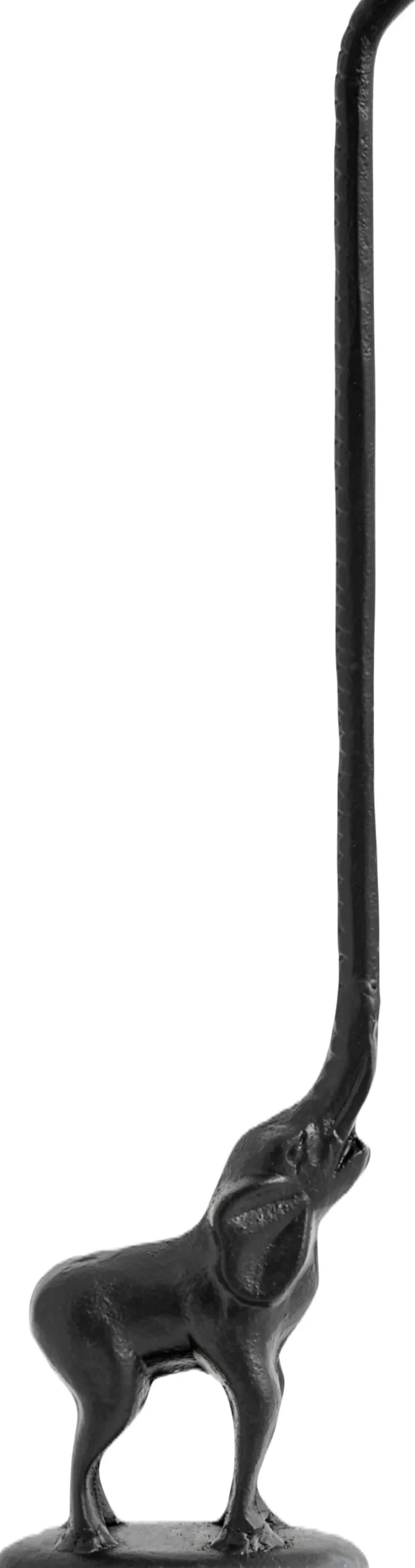 Discount Nordal Elefant Figur H47 cm, Sort