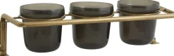 Nordal Hylder > Fidra Opbevaringshylde 42 cm, Sort/Messing