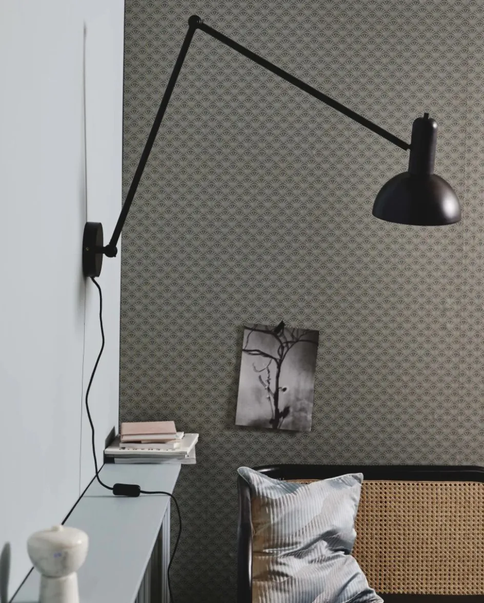 New Nordal Freya Væglampe 65 cm, Sort