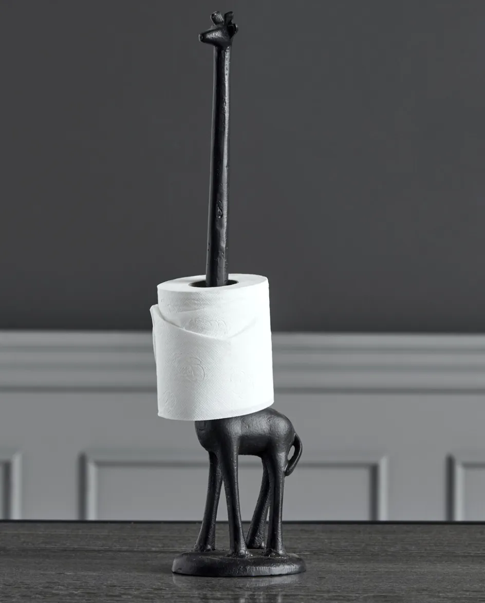 New Nordal Giraf Figur H46 cm, Sort
