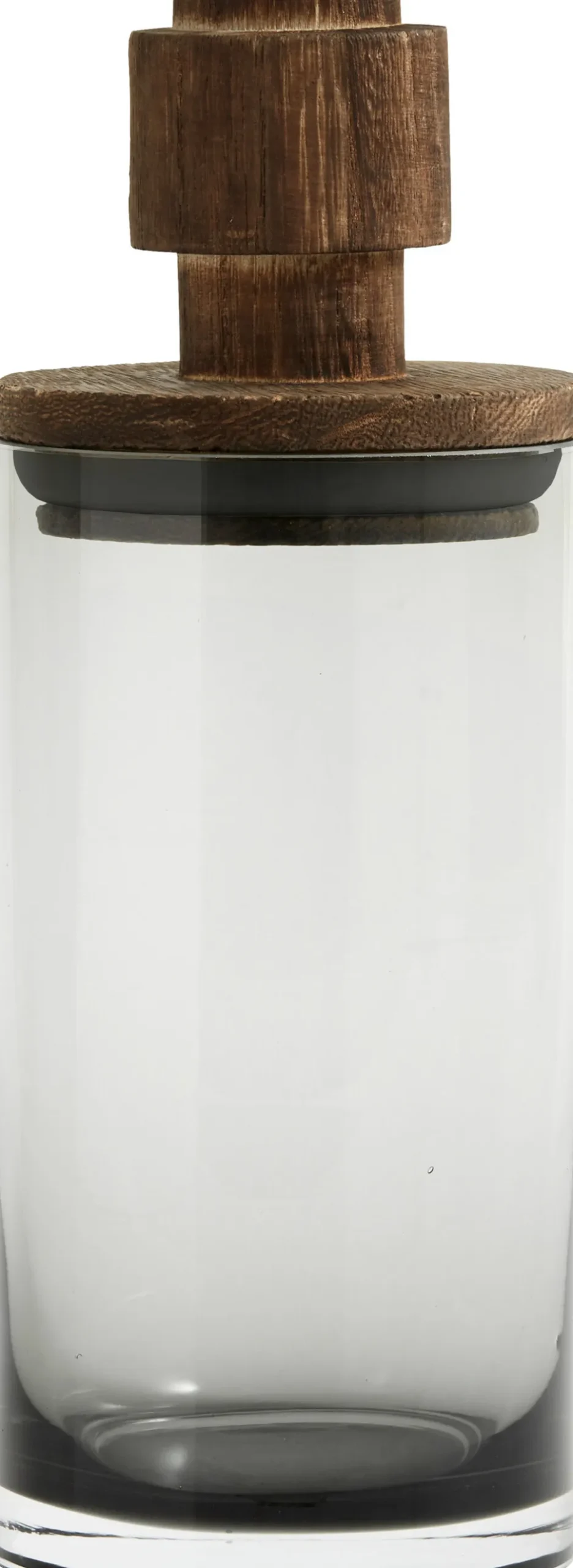 Best Nordal Salvie Opbevaringsglas , Glas/Træ