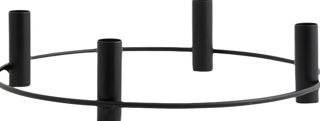 Nordal Lysestager > Irona Lysestage ?35,5 cm, Sort
