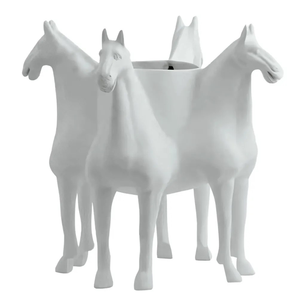 Nordal Stue|Vaser > Roxa Vase H40 cm, Hvid