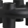 Outlet Nordal Senja Lysestage H17 cm, Sort