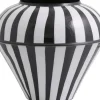 Sale Sipura Vase H25 cm, Sort/Hvid Stue|Vaser