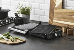 Online Paninigrill 2000W, Sort Brødristere Og Bordgrill