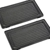 Discount Paniniplader 2 stk, Sort Brødristere Og Bordgrill