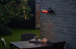 Online Nordic Sense Terrassevarmer til Væg, Sort