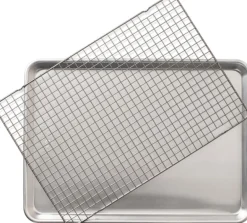 Hot Nordic Ware Naturals Bageplade m. Ovnsikker Grillrist