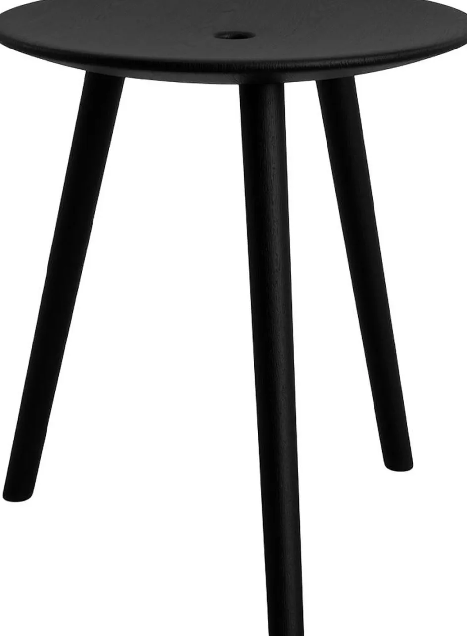 Discount Novoform DiVolo Taburet H45 cm, Sortbejdset Eg