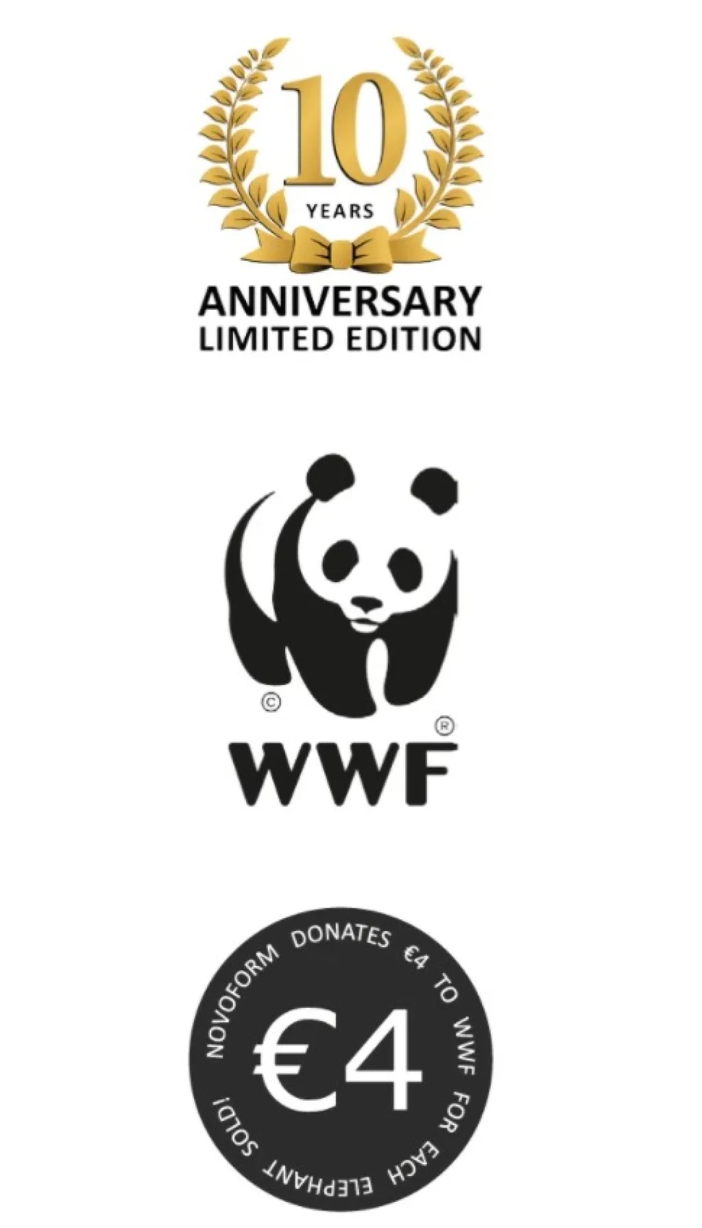 Discount Elefant Jubilæumsudgave WWF, Grå Ask Stue|Træfigurer Og Figurer