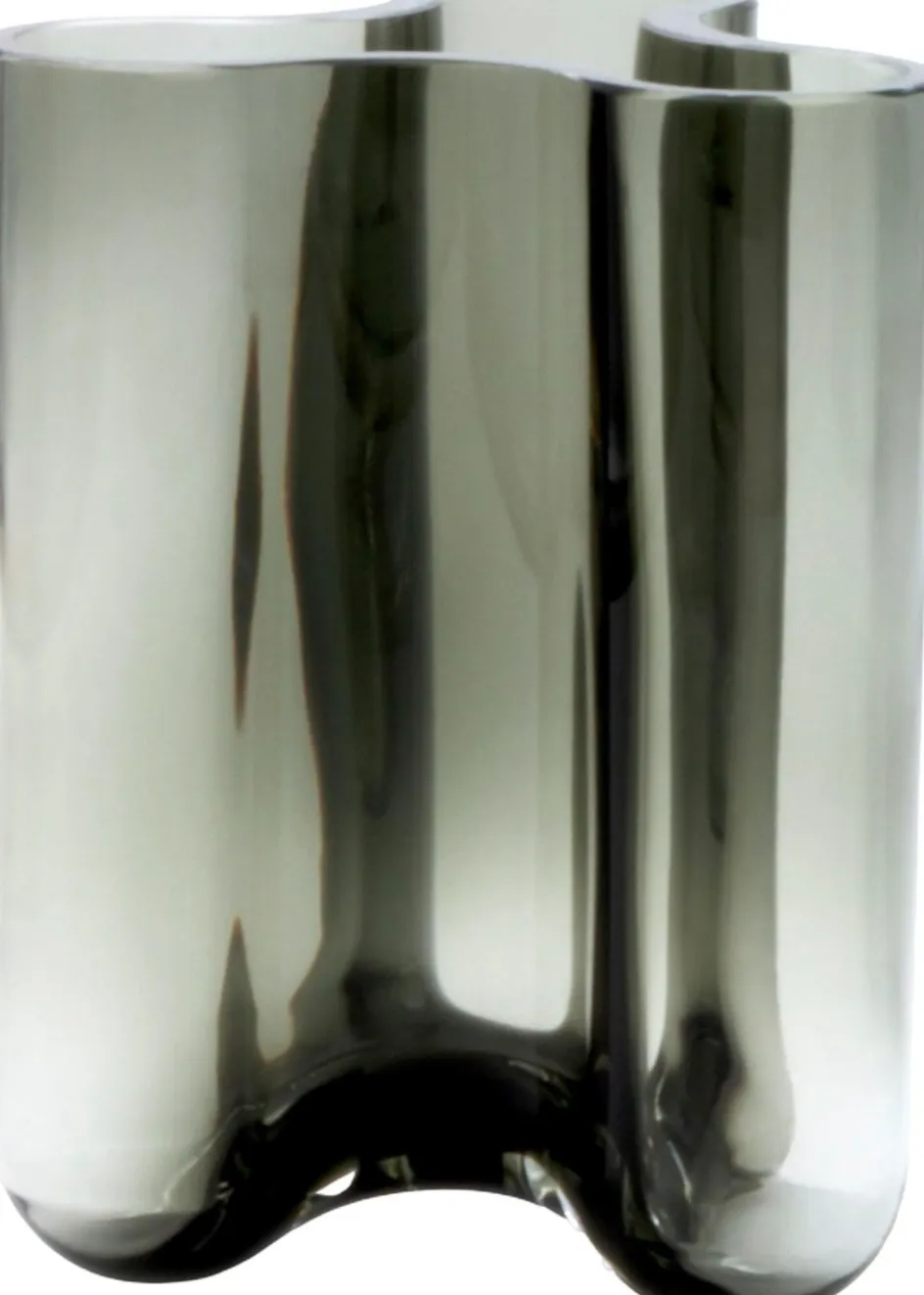 Sale Novoform Clover Vase H, Smoke Green