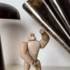 Hot Gorilla Mini, Eg/Ahorn Træfigurer Og Figurer