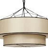 Outlet Indochina Classic Loftslampe Tophat ?75 cm, Kit/Sort Loftlamper