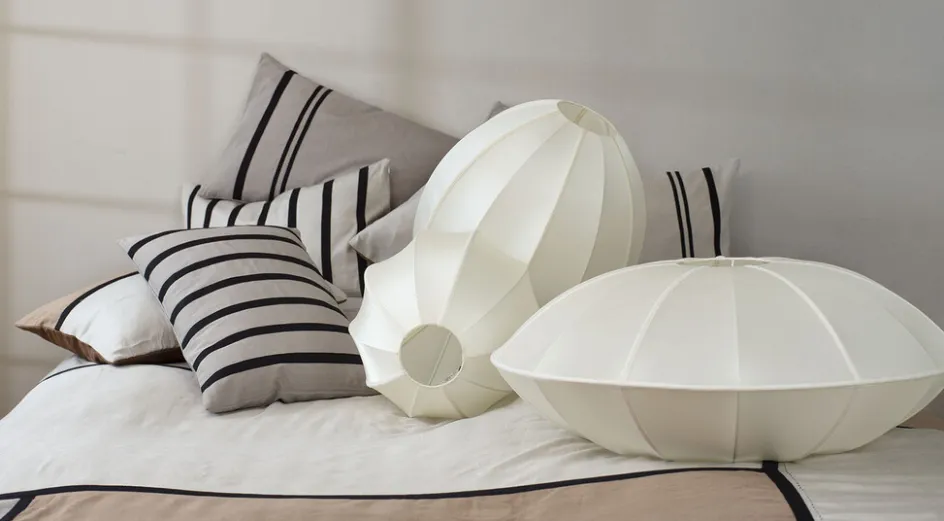 New Oi Soi Oi Indochina Lampeskærm Ufo Ø70 cm, Offwhite