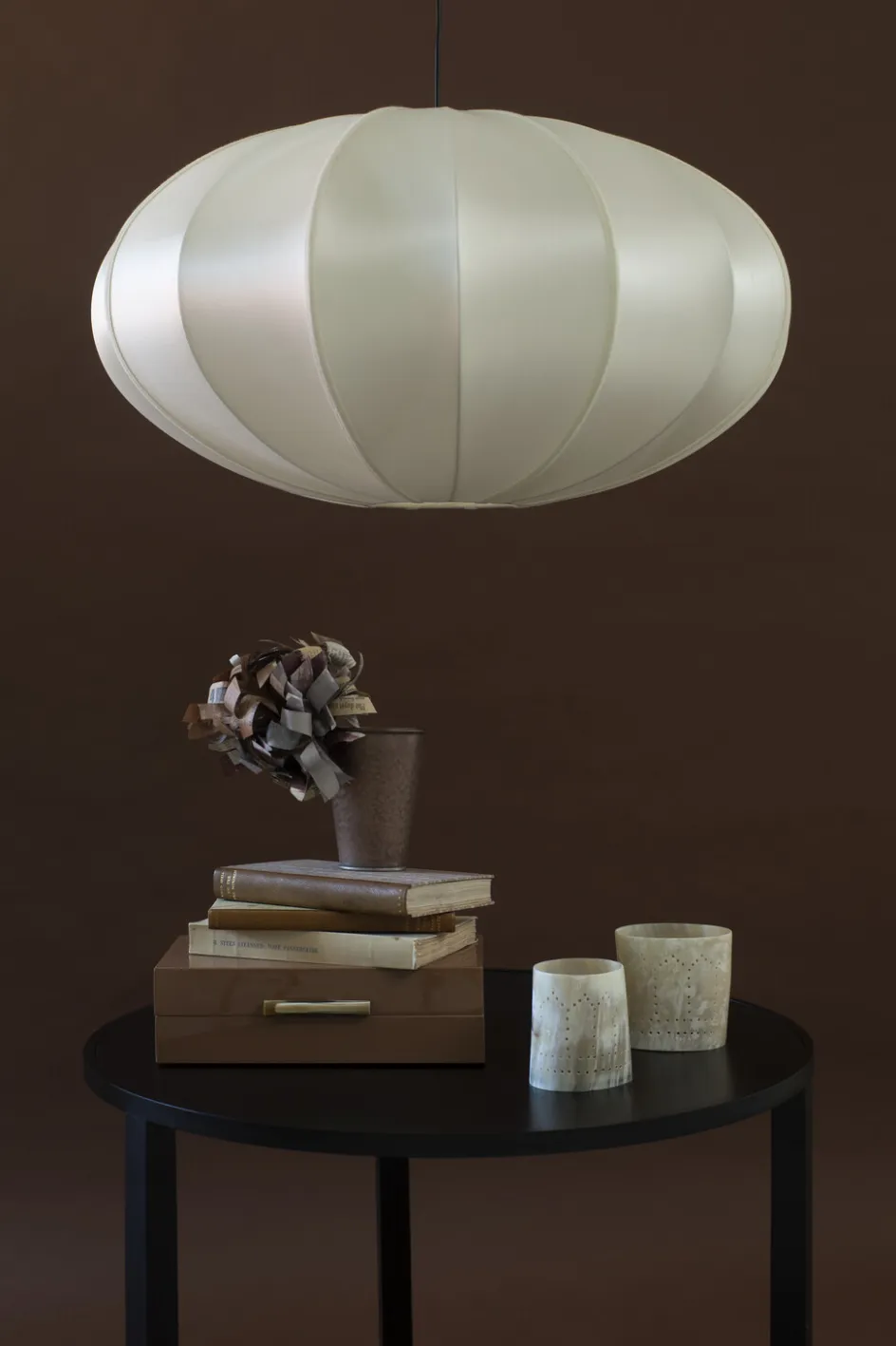 Oi Soi Oi Indochina Lampeskærm Pumpkin Ø65 cm, Offwhite