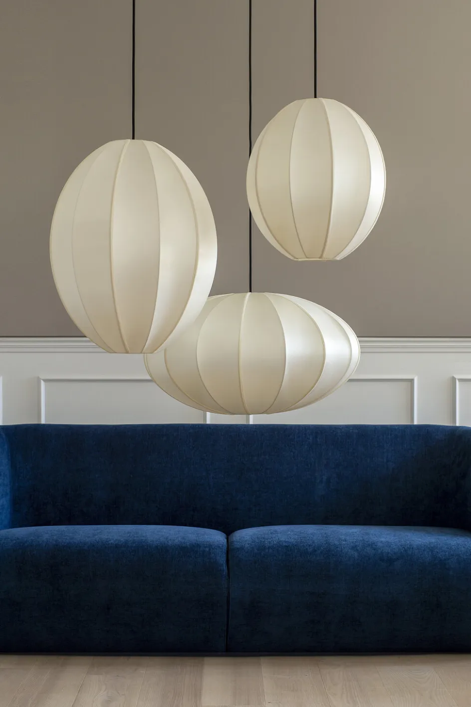 Oi Soi Oi Indochina Lampeskærm Pumpkin Ø65 cm, Offwhite