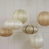 Børn Oi Soi Oi Lamper Til Soveværelset|Lamper Til Børneværelset > Indokina Lampeskærm Classic Pumpkin Ø37 cm, Kit/Sort