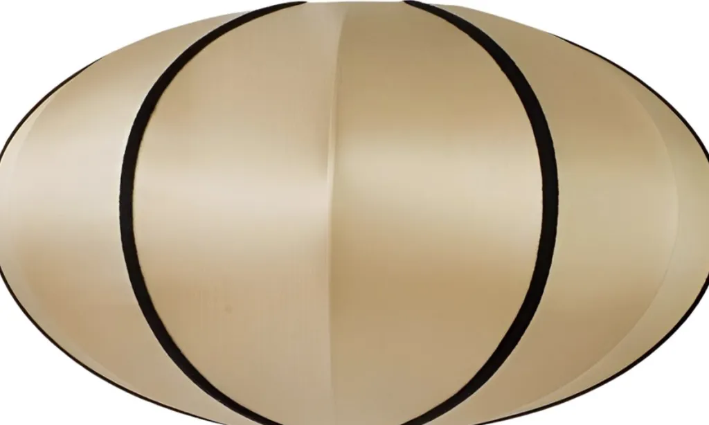 Børn Oi Soi Oi Lamper Til Soveværelset|Lamper Til Børneværelset > Indokina Lampeskærm Classic Pumpkin Ø37 cm, Kit/Sort