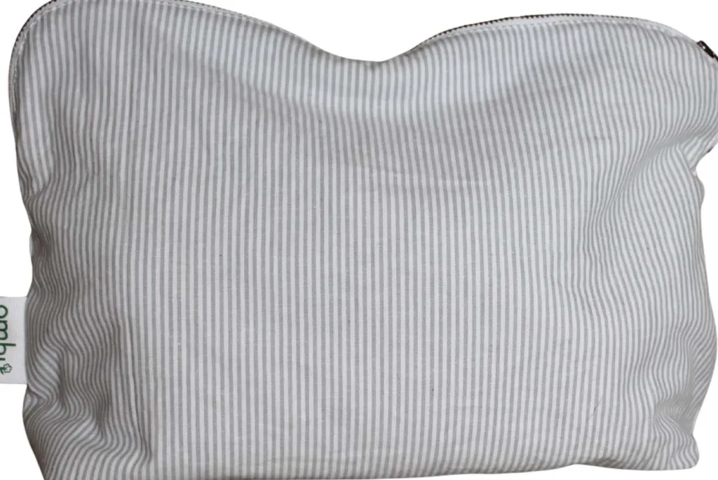 OMHU Badeværelse|Opbevaring Til Badeværelset > Mini Strib Toilettaske 34x24 cm,