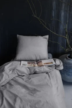 Outlet OMHU Percale Sengetøj , Lys Grå