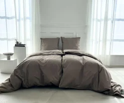 OMHU Soveværelsestekstiler > x Mads Barfod Edge Sengetøj 140x200 cm, Taupe