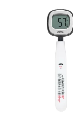 Hot OXO Digital Instant Stegetermometer, Hvid