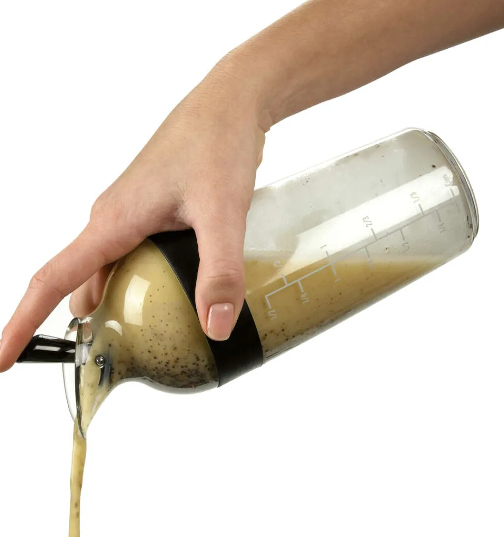New Dressingflaske 350 ml, Klar Dressingflasker, Olie- Og Eddikeflasker|Opbevaring Til Køkkenet