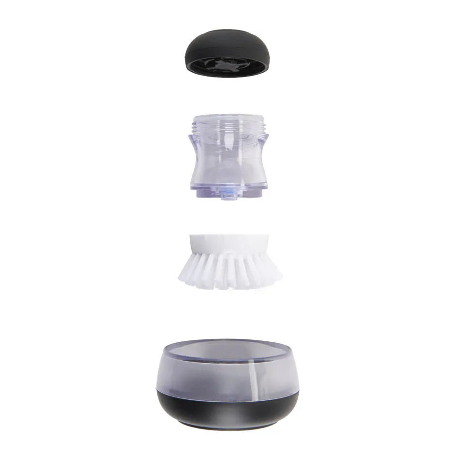 Sale OXO Good Grips Opvaskebørste m. Sæbepumpe 2 Dele, Sort