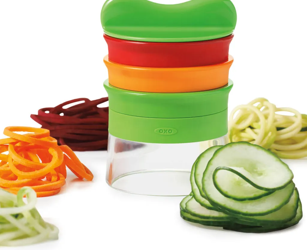 OXO Skrælleredskaber > Håndholdt Spiralizer 3 stk, Multi