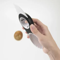Sale 3-i-1 Avocadodeler, Hvid Skrælleredskaber