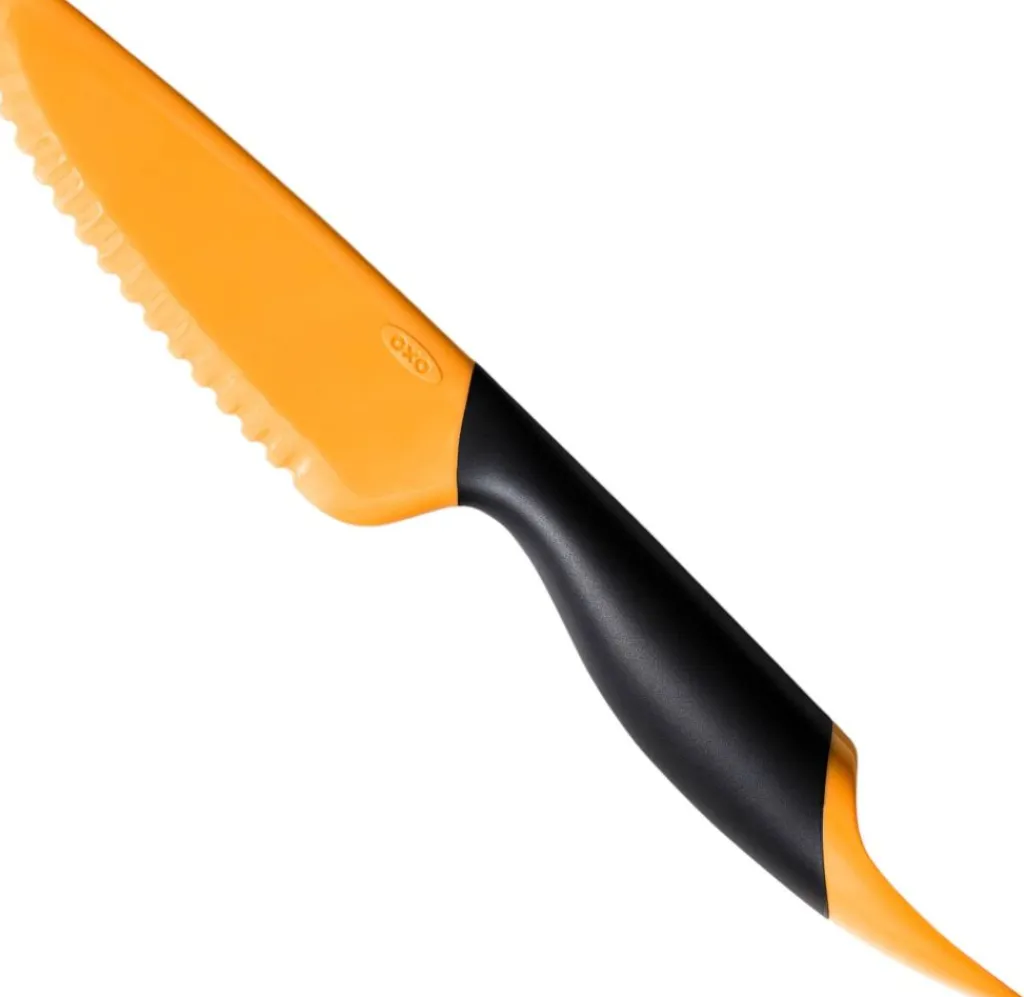 OXO Urteknive Og Grøntsagsknive > Mangokniv m. Ske, Orange
