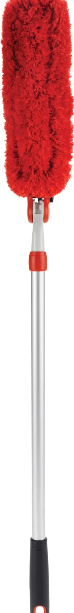 Online OXO Mikrofiberstøvkost m. Teleskopstang 92 cm, Orange